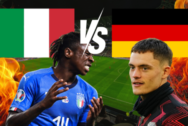 意大利队击败德国队取得胜利